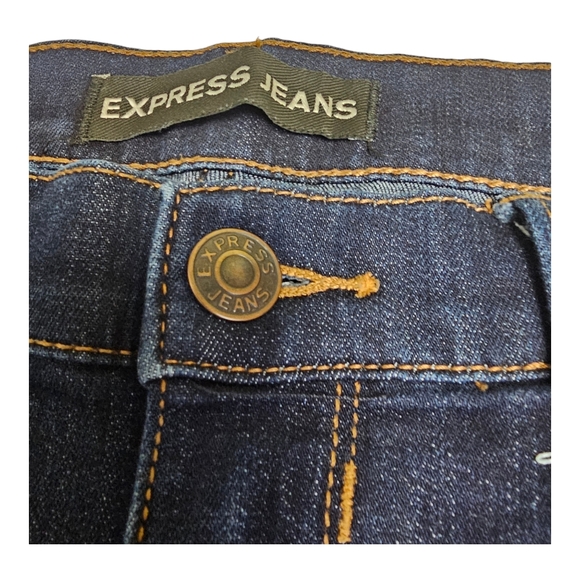 Express Mid Rise Legging Jeans Size 10 - Picture 10 of 12
